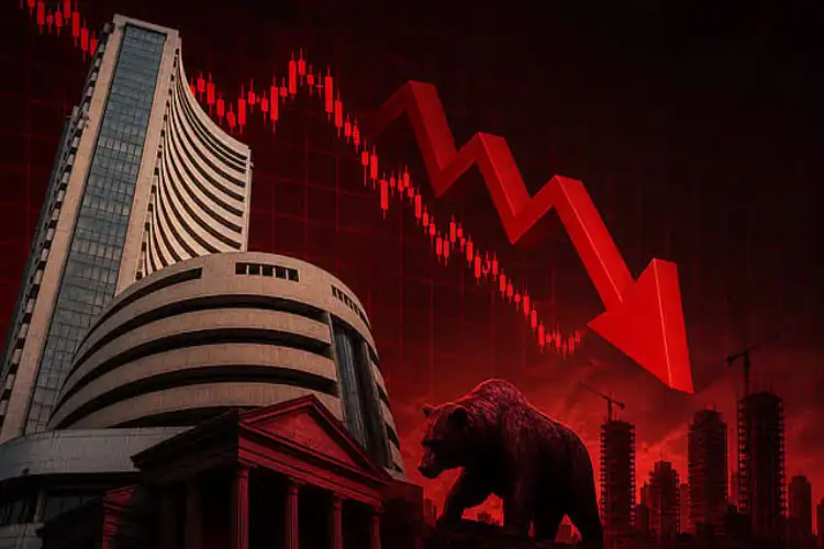 Sensex slips over 360 pts, Nifty below 24,300 as geopolitical tensions push crude prices higher