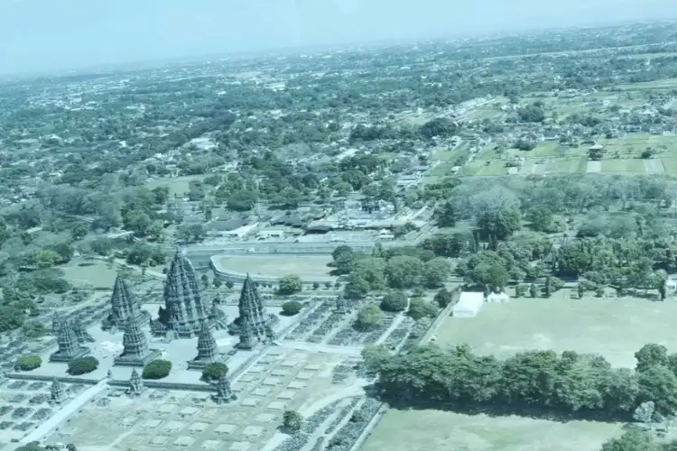 Majestic!: PM Modi shares breathtaking Prambanan Temple aerial footage