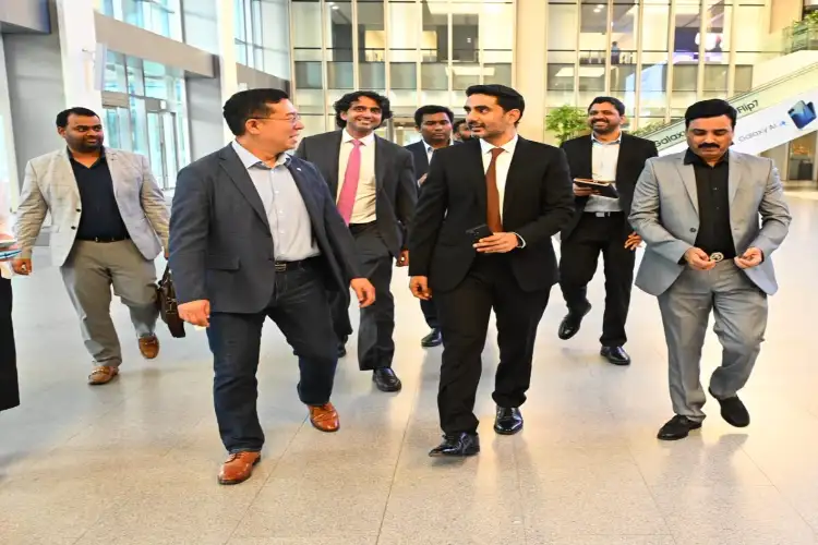 Andhra eyes AI leadership: Nara Lokesh leads high-level talks with Samsung in South Korea