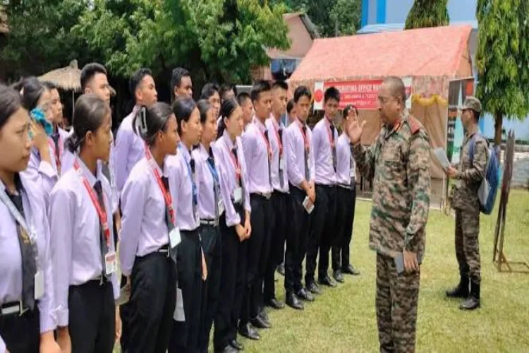 Nagaland: Army's recruitment awareness campaign; youth informed about 'Agnipath' and officer recruitment schemes.