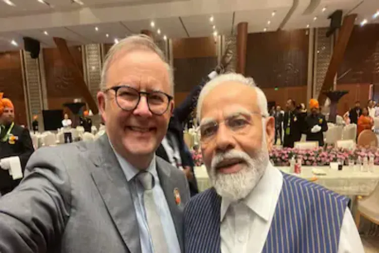 India-Australia ties soar to new heights: PM Modi and Anthony Albanese's selfie becomes a new symbol of friendship.