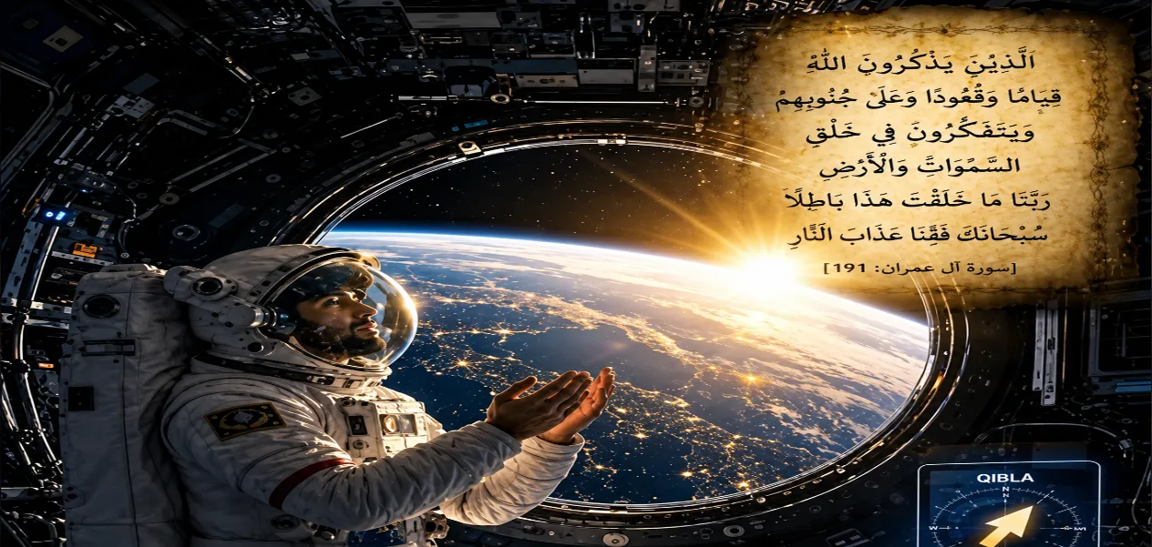 Islam in Space: The unique story of performing Namaz, fasting, and locating the Qibla in zero gravity.