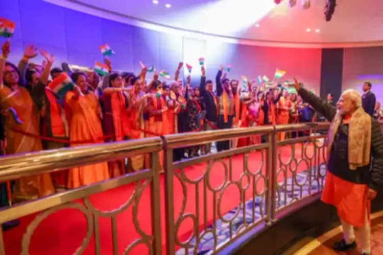 Around 30,000 people gather for PM Modi's address to Indian diaspora in Melbourne