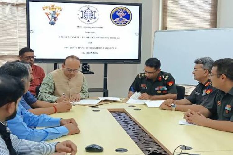MoU signed between IIT-Bhilai and Army