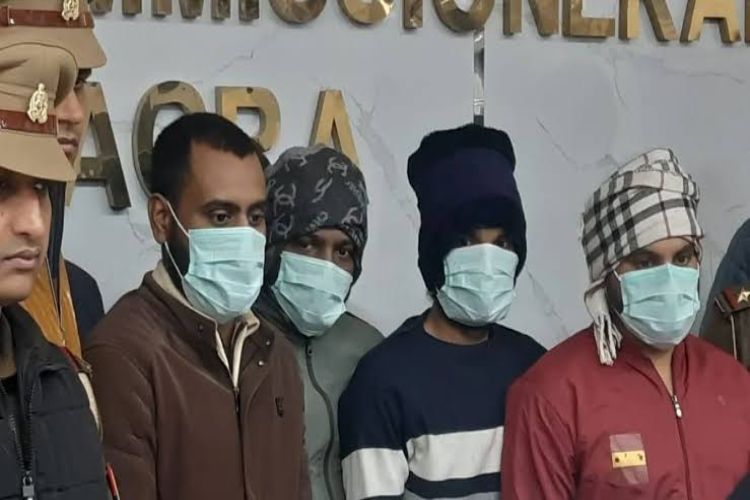 Cyber ​​fraud network busted in Agra; 60 people detained after raids at 100 locations