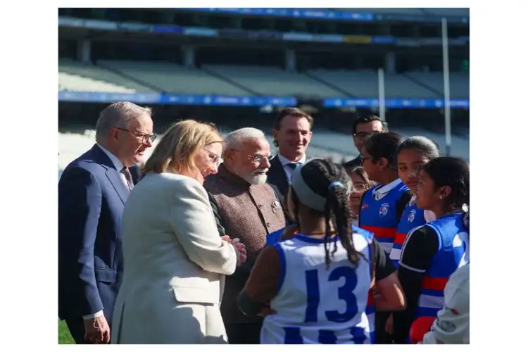 PM Modi highlights India-Australia sporting bond, praises young talent at MCG