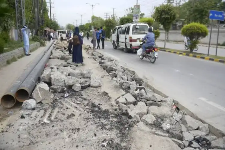 Rawalpindi misses monsoon deadline; daily life disrupted by dug-up roads.
