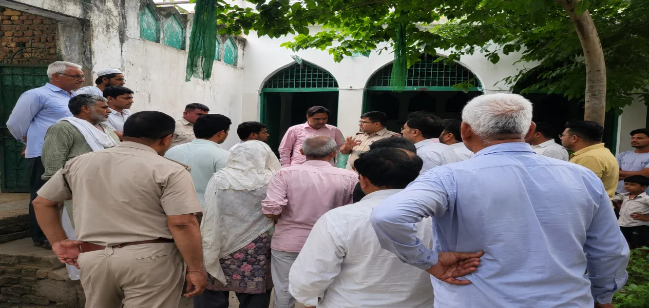 An Example of Harmony: Muslim Community and Administration Set a Unique Precedent in Gurugram Without the Use of Bulldozers. AI photo