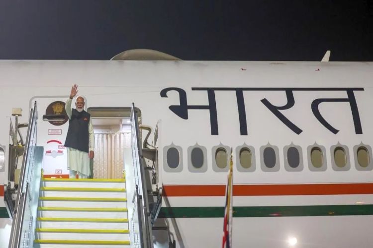 PM Modi leaves for home after completing his New Zealand visit