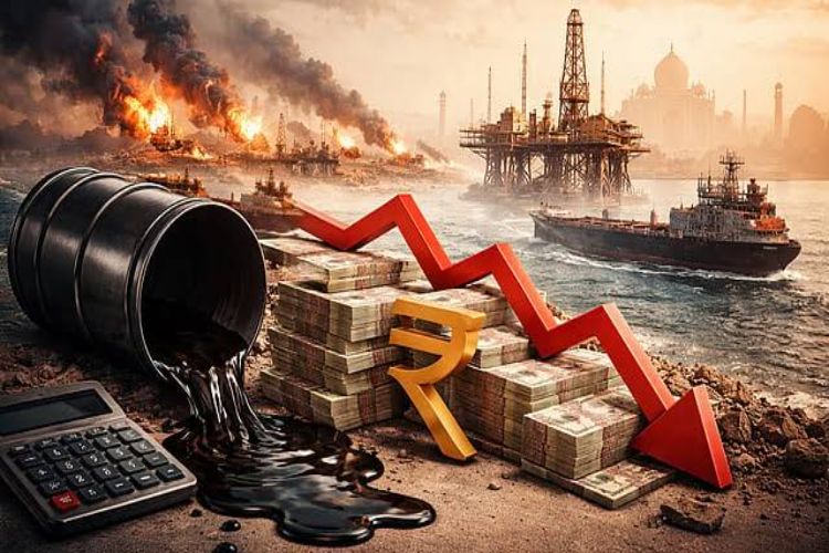 Rising tensions in West Asia, surge in crude oil prices led to decline in domestic markets