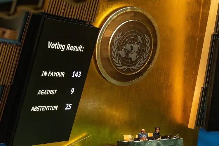 India backs Palestine's UN membership bid: MEA