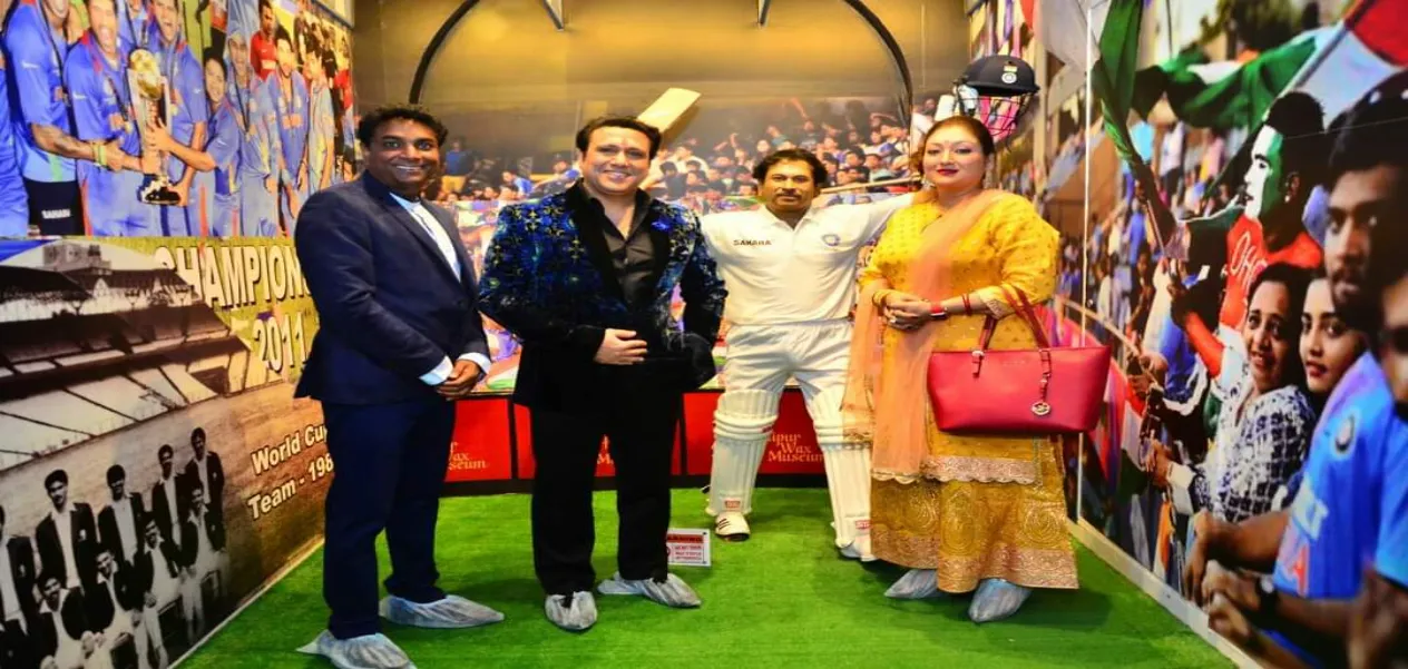 What makes the Jaipur Wax Museum at Nahargarh special?