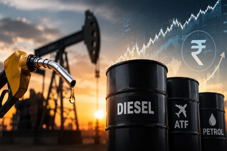 Government hikes windfall profit tax on diesel, ATF exports; reduces duty on petrol