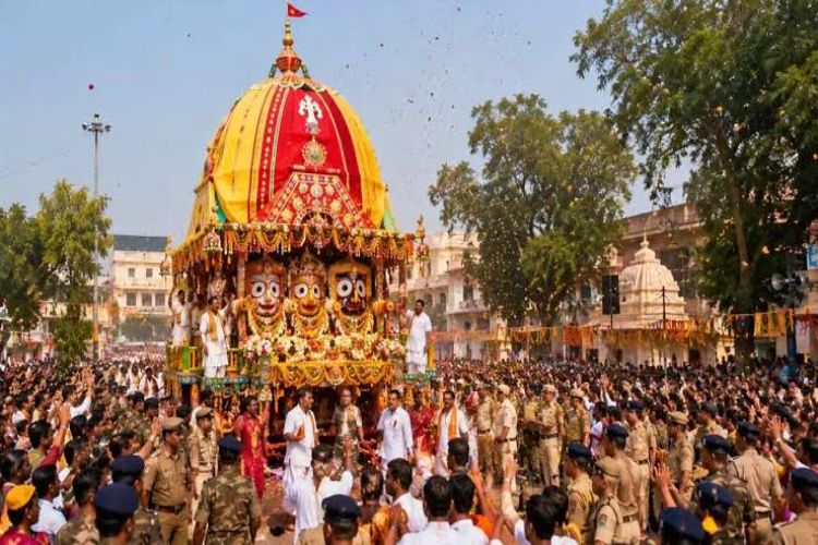 Jagannath Rath Yatra begins in Ahmedabad amid tight security