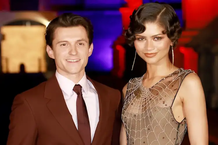 Tom Holland says Zendaya joked she'll 