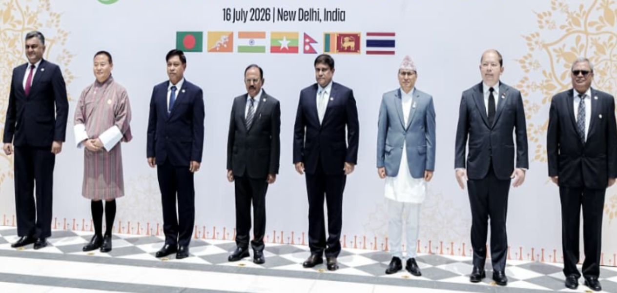 Ajit Doval hosted the BIMSTEC security meeting.
