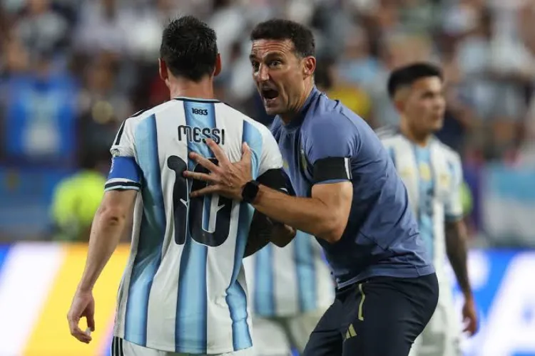 Scaloni says they must play their best game ahead of the World Cup final.