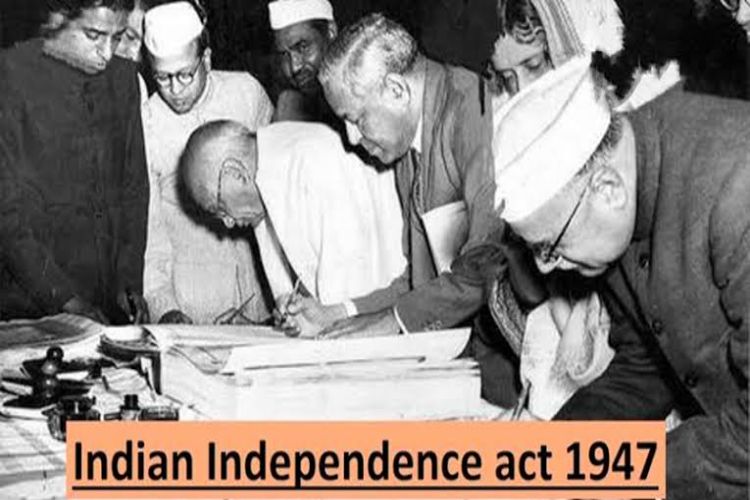 July 18: The British monarch approves the Indian Independence Bill.
