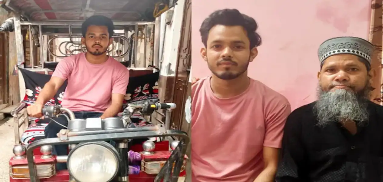 E-rickshaw driver Mohammad Suhail cracks NEET with a score of 609.
