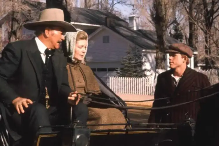 Ron Howard recalled the filming of ‘The Shootist’.