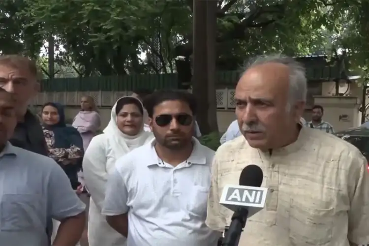 National Conference leadership holds protest in New Delhi; demands statehood for J&K