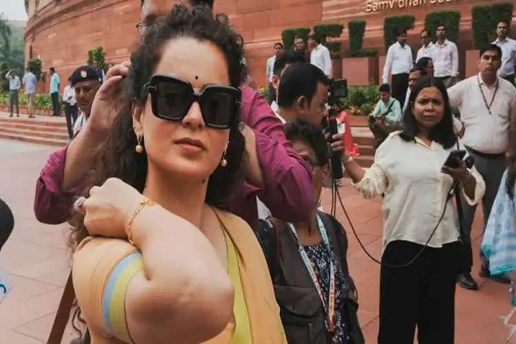 'You cannot arm-twist government': Kangana Ranaut slams Opposition for creating ruckus in Parliament