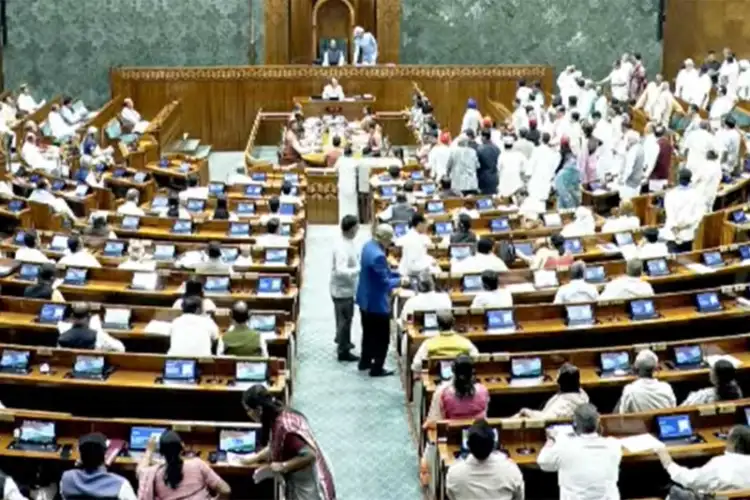 Monsoon Session: Parliament adjourned amid Opposition protests over NEET, Ram Mandir row