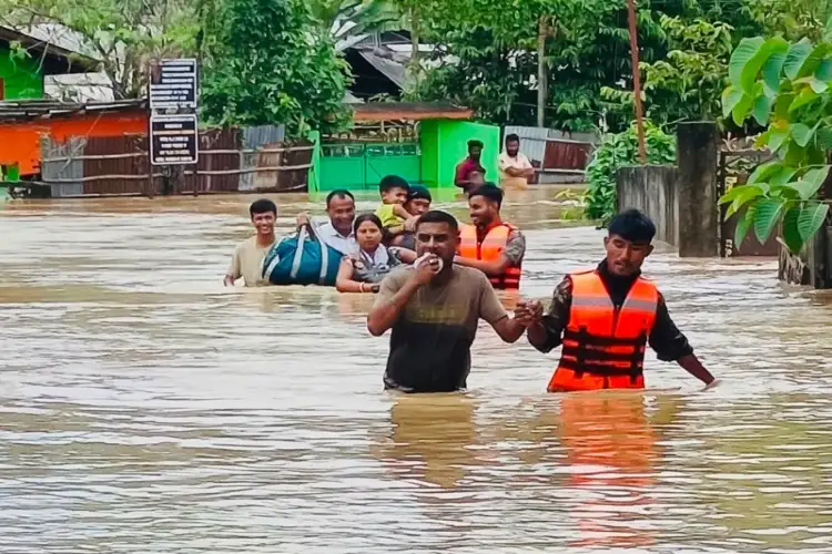 Assam: NF Railway deploys additional special trains for passengers stranded due to floods
