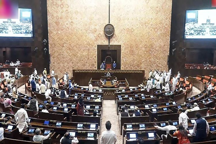 Rajya Sabha proceedings disrupted due to opposition uproar