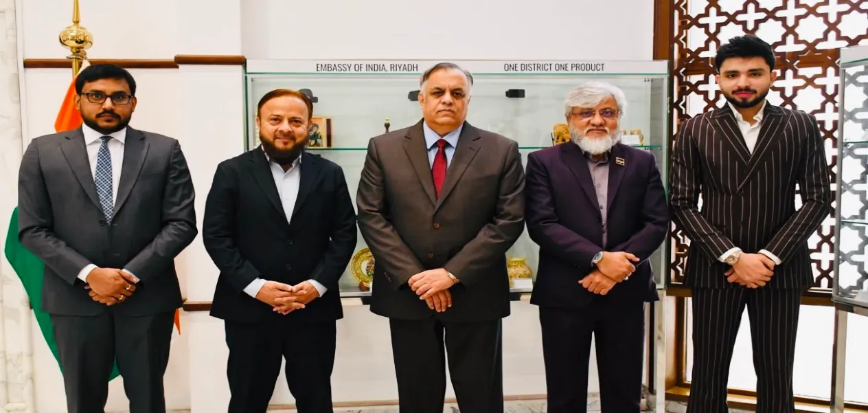 India-Saudi economic ties gain a new dimension; Zafar Sareshwala also present.