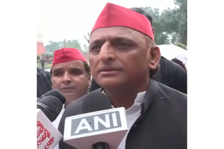 Govt acting scared, must explain why Dharmendra Pradhan has not been removed: Akhilesh Yadav