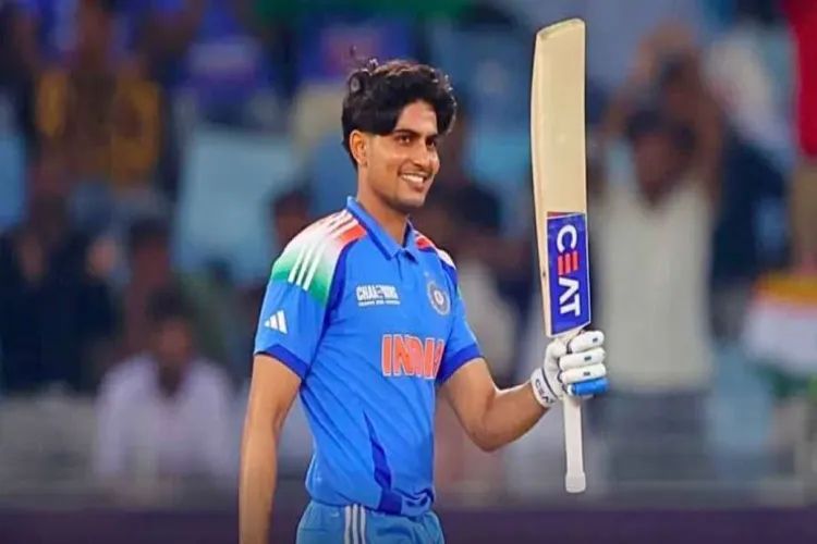 Gill one point away from becoming the world's number one batsman in the ICC ODI rankings.