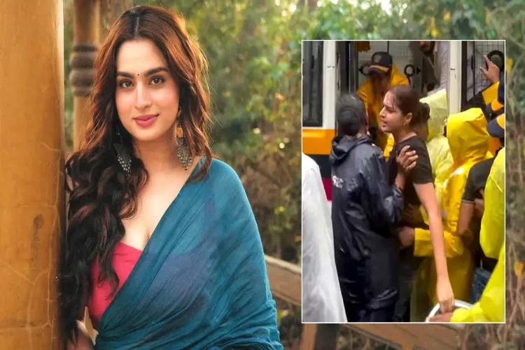 Actress Ayesha Khan detained during student protests, released