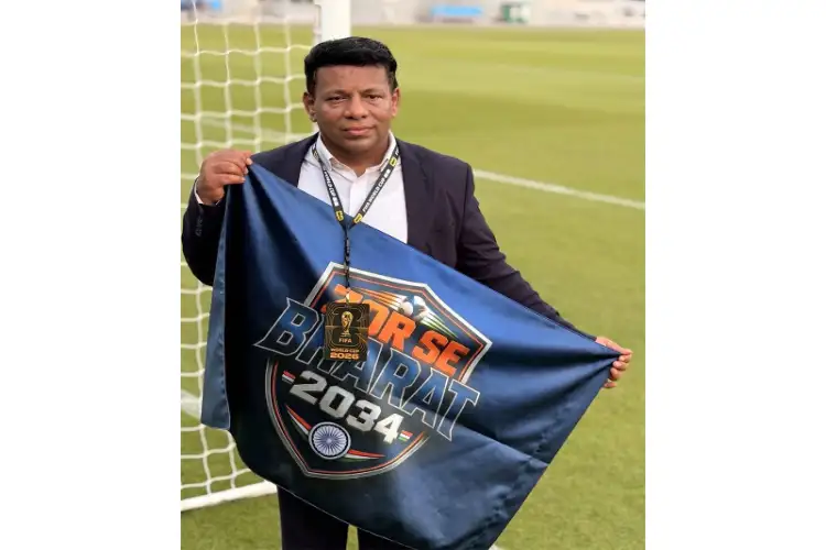 Zor Se Bharat 2034 launched at FIFA World Cup final venue, outlines roadmap for Indian football development