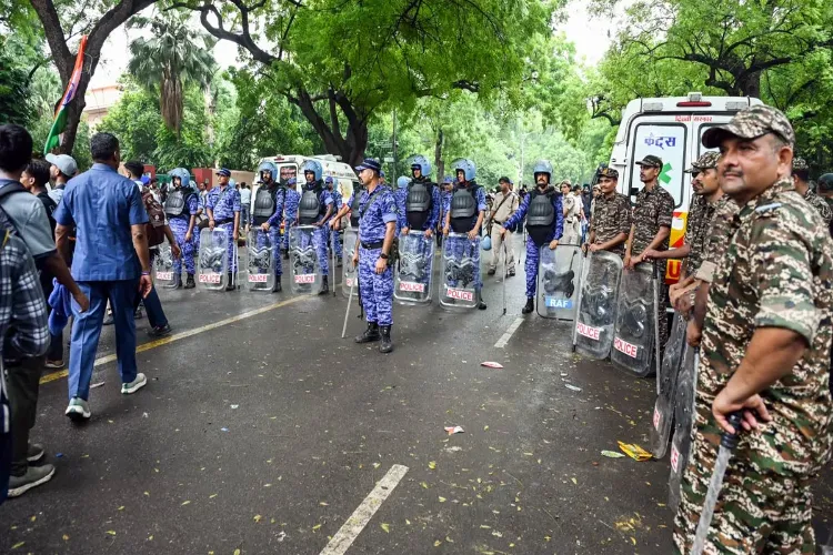 Delhi Police cancelled all regular leaves with immediate effect.