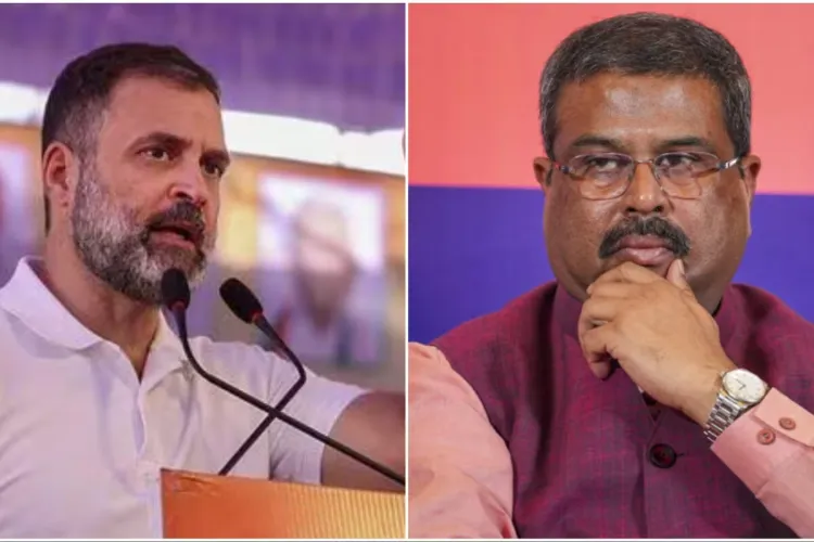 No discussion until Dharmendra Pradhan is dismissed: Rahul Gandhi