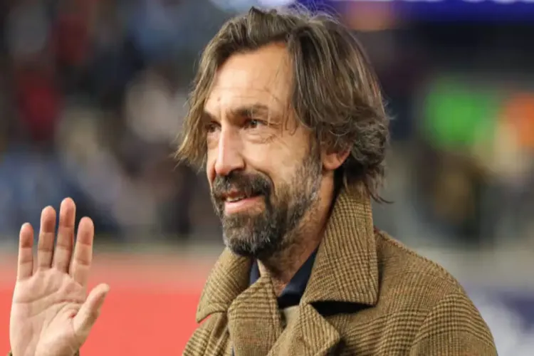 World Cup winner Andrea Pirlo to take charge of the Italian team.