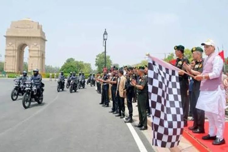 From Shaurya Sandhya to motorcycle display, grand celebrations dedicated to Kargil heroes