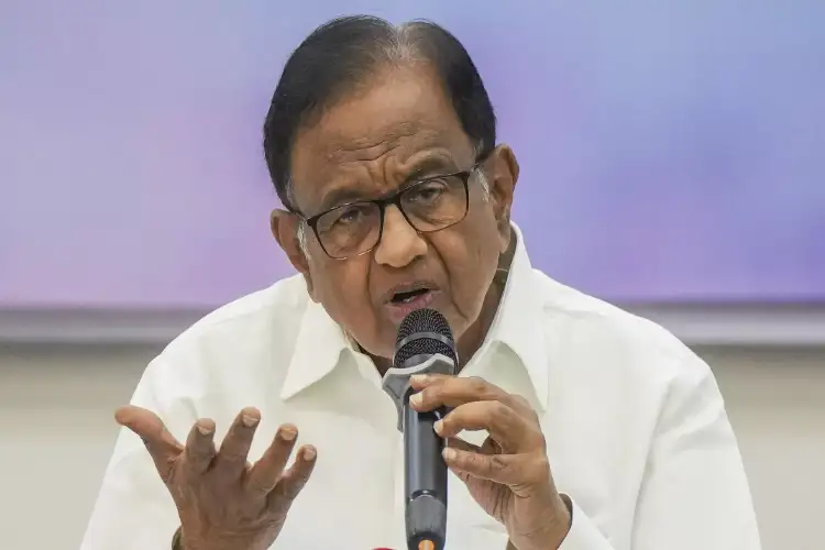 P Chidambaram welcomes Dharmendra Pradhan's resignation, hopes move will 