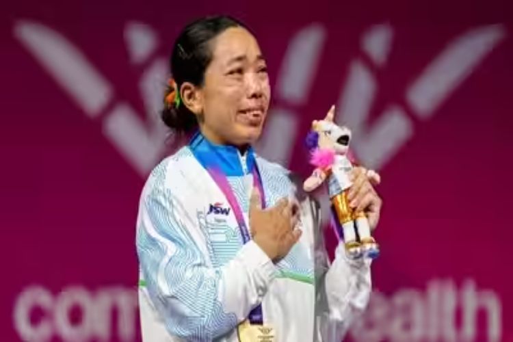 Tricolour in her hair, tears in her eyes: Mirabai gave India a golden gift
