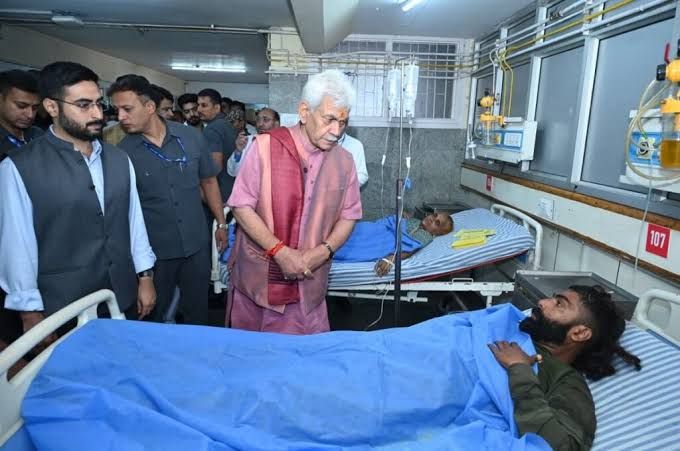 Condition of all Amarnath pilgrims injured in the bus accident is stable: Manoj Sinha