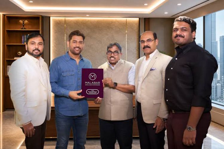 Malabar Gold & Diamonds signs Dhoni as brand ambassador