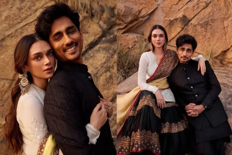 ICW 2026: Aditi and Siddharth exude regal elegance.