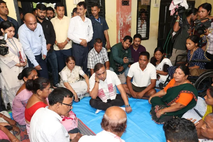 Assam Floods: Central team visits Golaghat