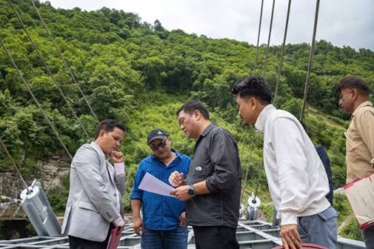 Strengthening rural infrastructure is a priority for the Arunachal government: Minister Pasang Sona