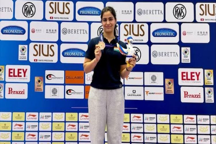 Manu Bhaker on World Cup bronze medal, says could have done better