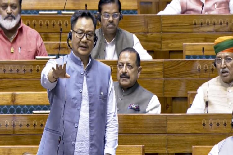 Opposition avoiding discussion on bill to prevent question paper leak: Rijiju