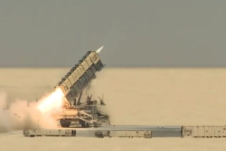 Jordan's air defense system shot down five missiles fired from Iran.