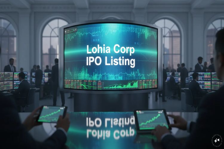 Lohia Corp shares listed with a gain of over 8 per cent over the issue price.