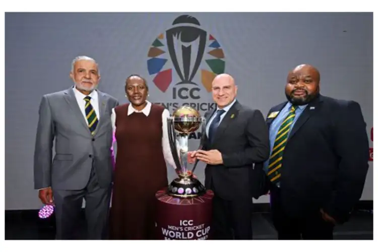 Cricket South Africa CEO brims with excitement, hope as 2027 World Cup host venues, brand identity unveiled